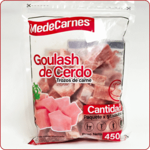Goulash de cerdo x 450 gr