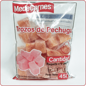 Trozos de pechuga x 450 gr